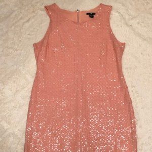 H&M Pink Sequined Dress
